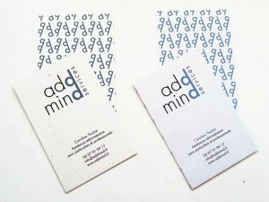 Logotype et Cartes de visites ADDMIND Service